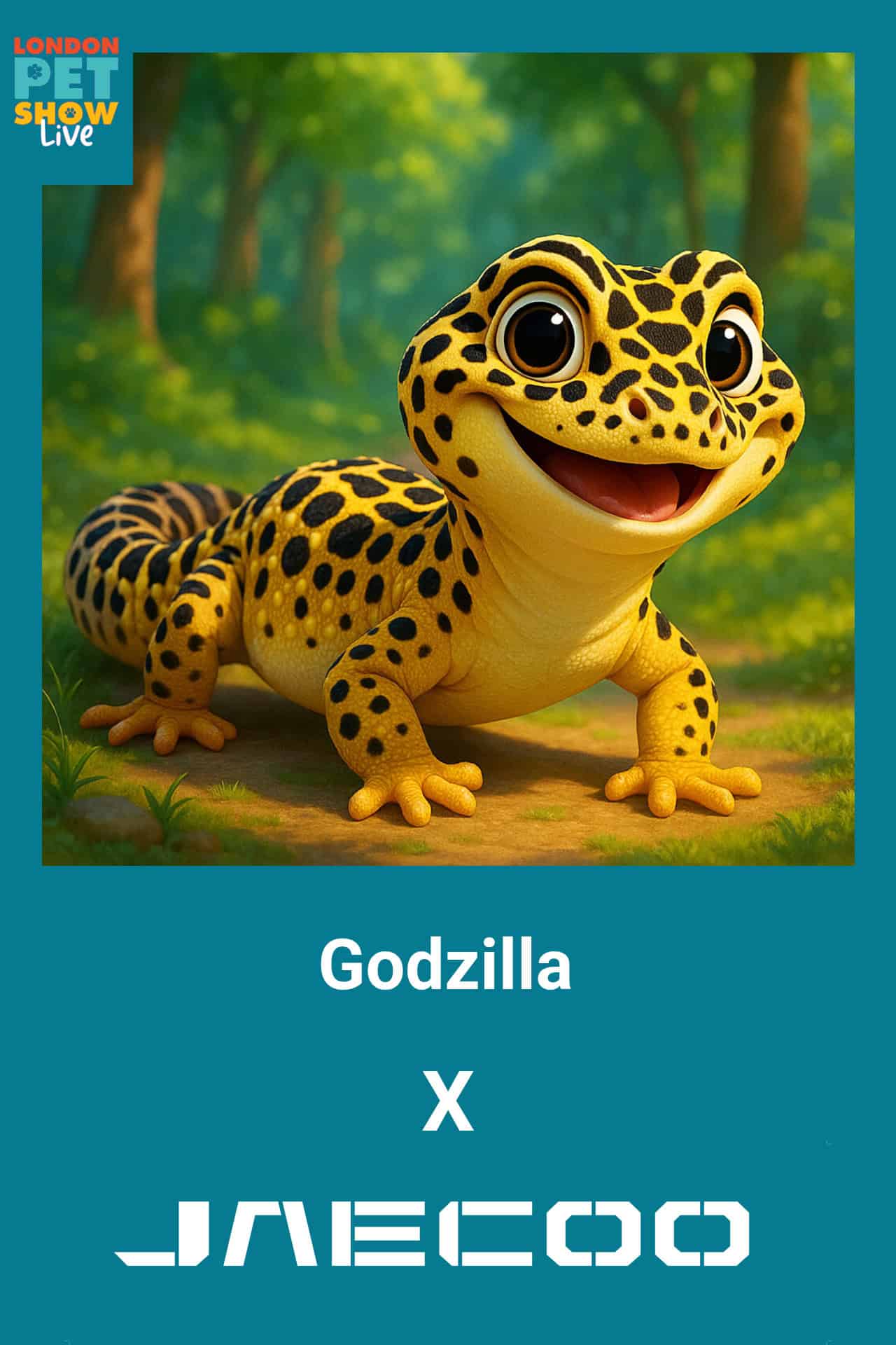 Lizard transformation to a cartoon - ai photobooth