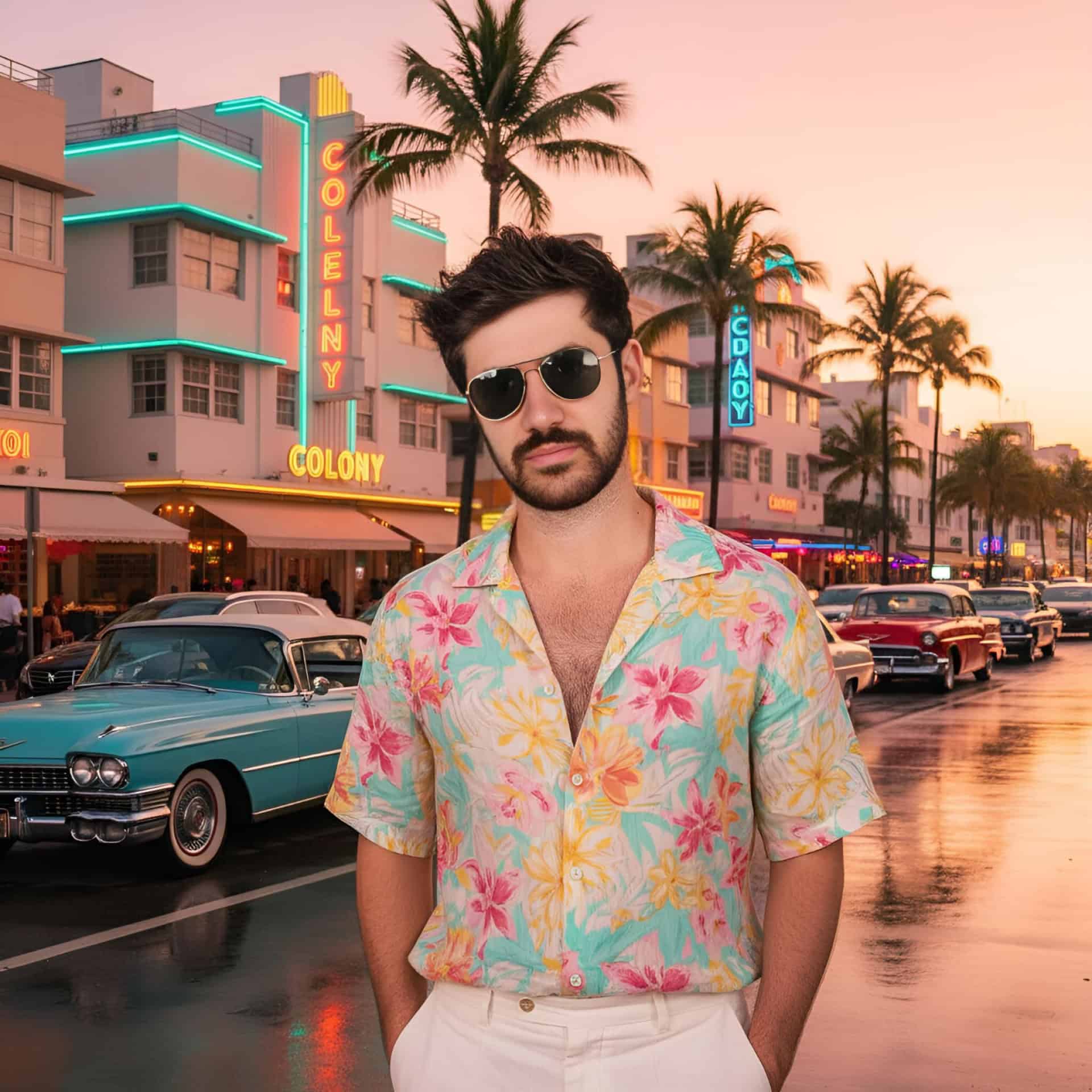 miami transformation AI photobooth