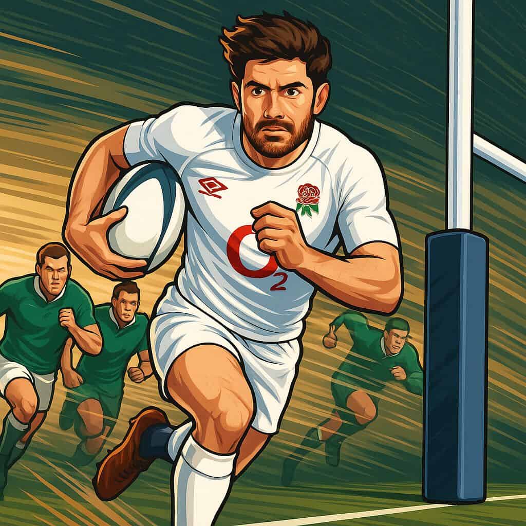 AI Booth rental - rugby theme