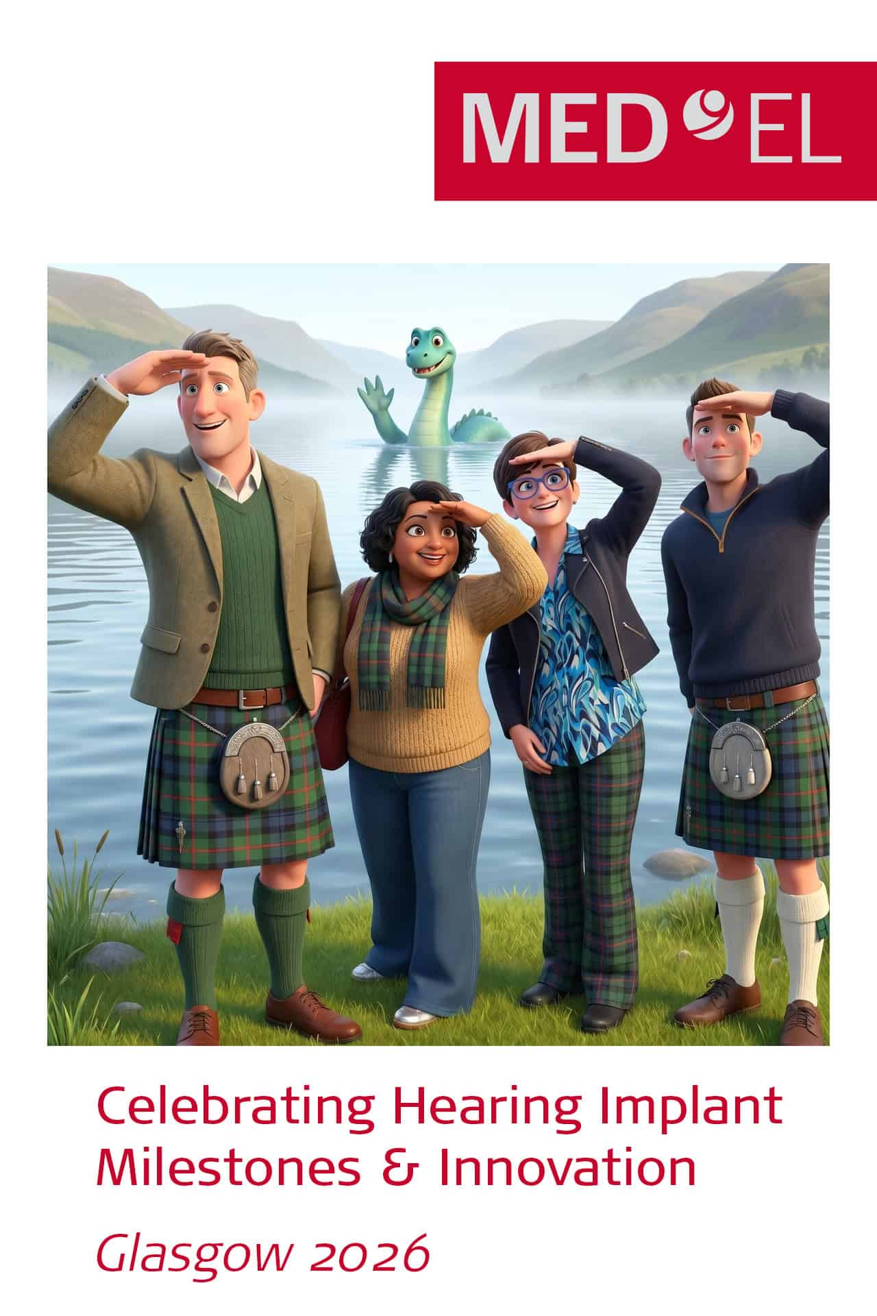Scottish - Loch Ness - themed AI Photo booth image