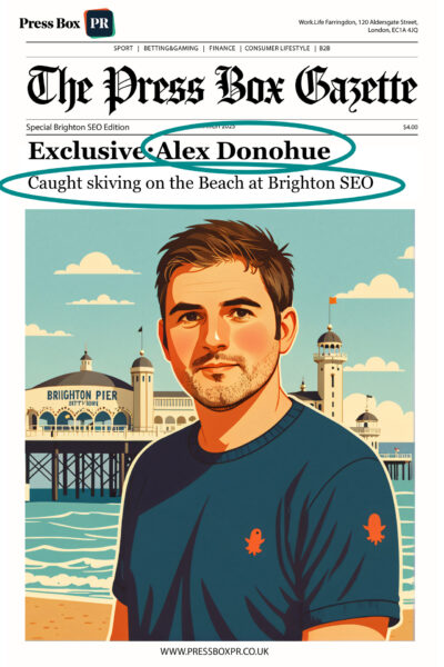 personalised AI photo booth photo at Brighton SEO