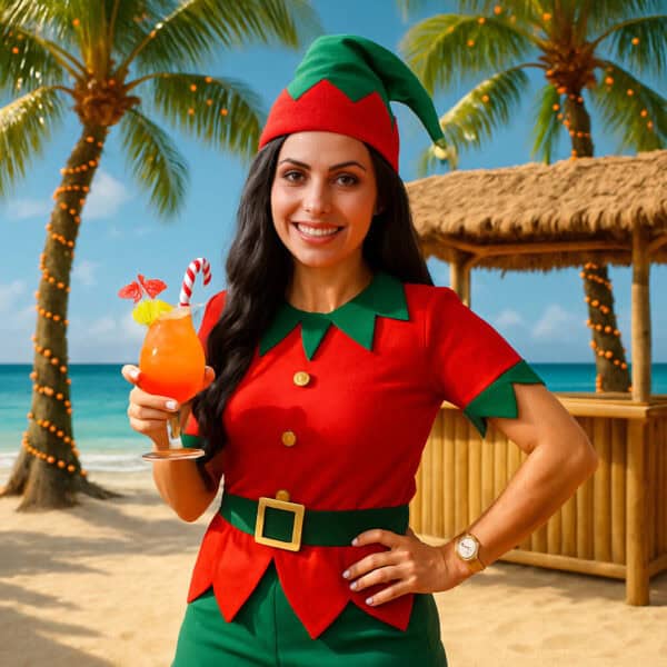 AI photobooth - illustration - christmas elf
