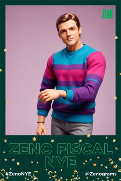 AI photo transformation of a guest at an event into a 'ken' style doll